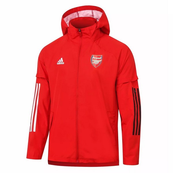 Rompevientos Arsenal 2020-2021 Rojo Blanco